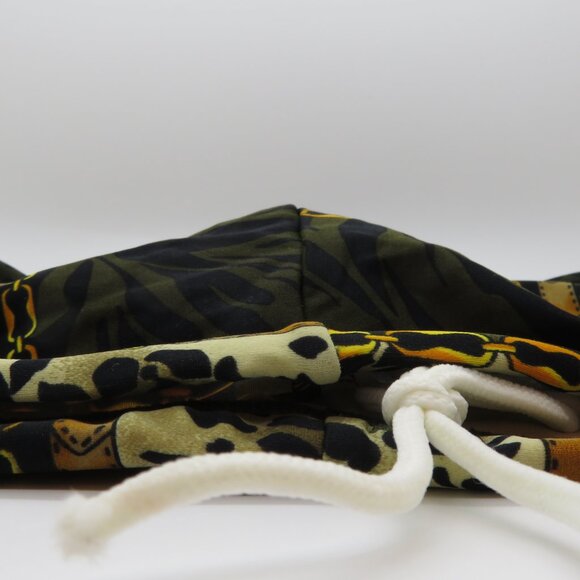 Boys Small Brown Swim Trunk Shorts Leopard Sun Pool Beach Lounge Sample New - Picture 12 of 12